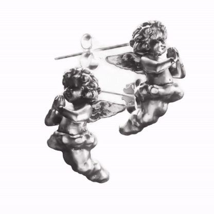 Angel Hoop Earrings