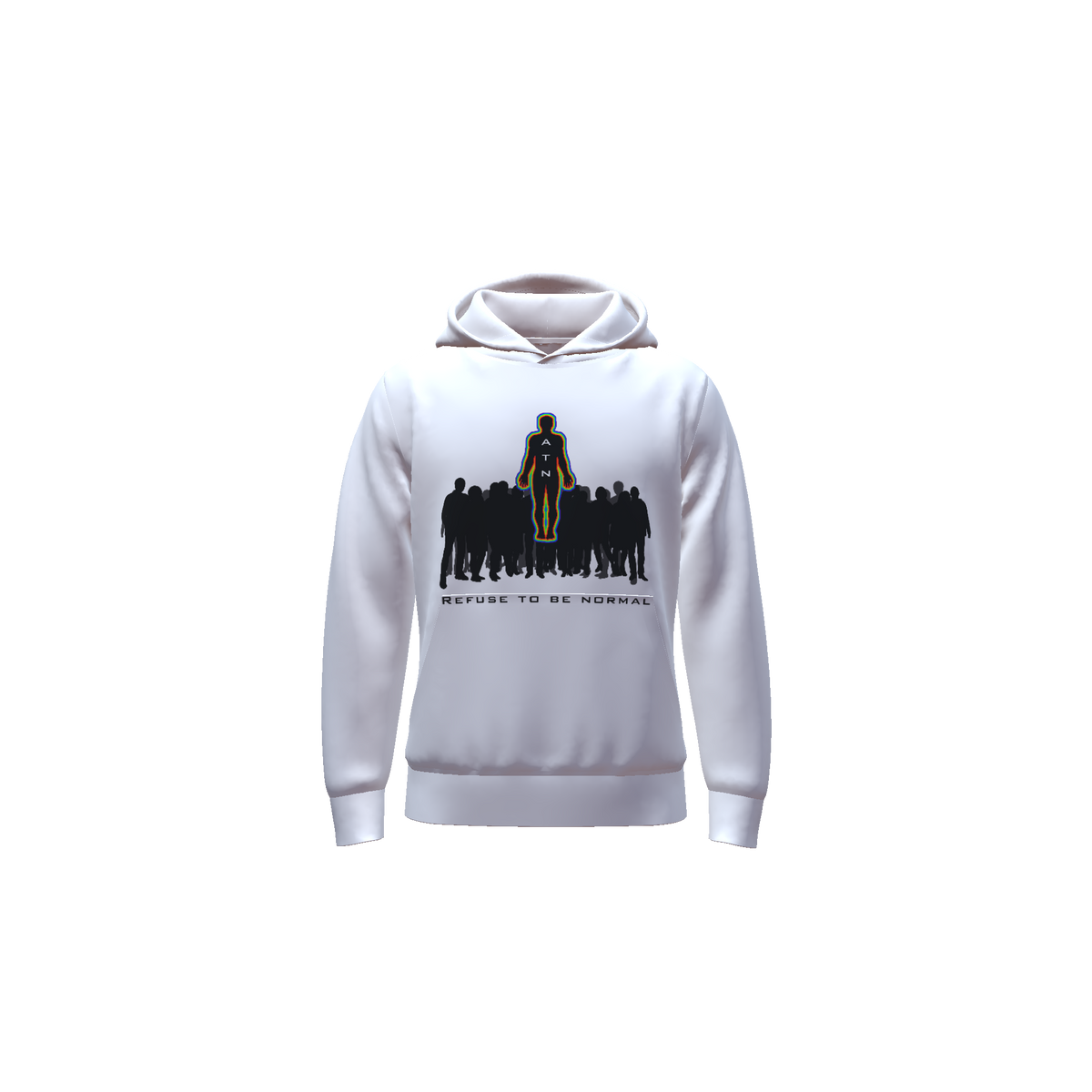 Levitate Above The Norm Hoodie [White]