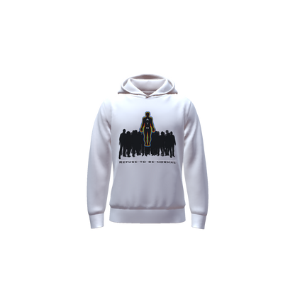 Levitate Above The Norm Hoodie [White]